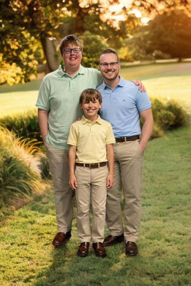 Matthew Dowling with family